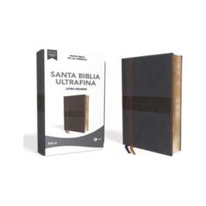 Biblia Nbla, Ultrafina, Letra Grande, Tama? o Manual, Leathersoft, Azul, Edición Letra Roja / Spanish Ultrathin Holy Bible, Nbla, Lg Print, Handy Size (ISBN: 9780829770100)