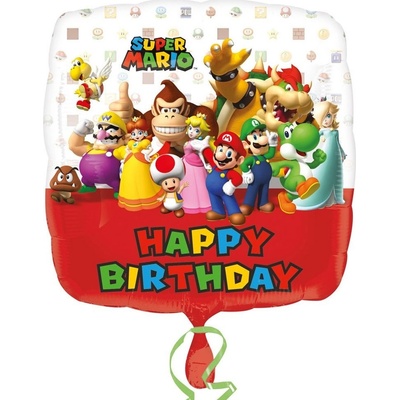 Fóliový balónek Super Mario