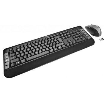 Trust Tecla Wireless Multimedia Keyboard with mouse 18040