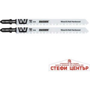 Raider Нож за зеге BIM W&N 130mm 2-3mm 8-12TPI 2бр. RD-WNT323MF (155541)