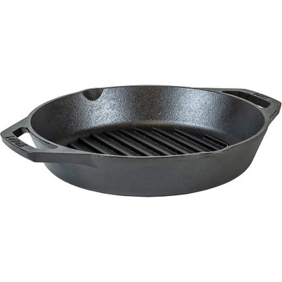 LODGE litinová grilovací pánev 26 cm 2 madla