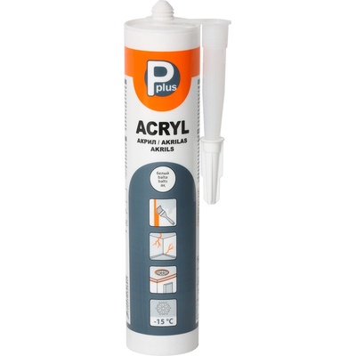 Tegra Pplus Acrylic Sealant akrylový tmel 280 ml biela