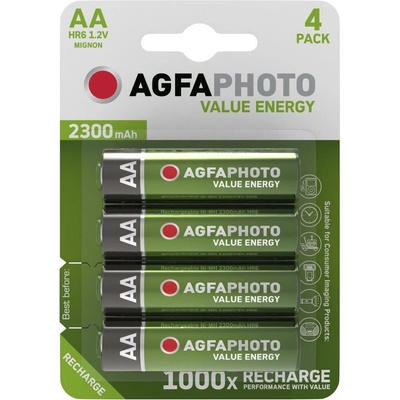 AgfaPhoto AA 2300mAh 4ks AP-HR62300VE-4B