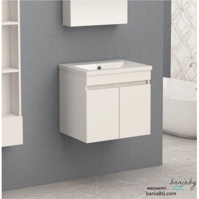 Inter Ceramic Долен конзолен pvc шкаф за баня icp 5082