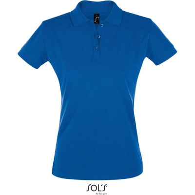 SOL's Collection Polokošile Perfect Women krátký rukáv dámská COT-25113545001 Královská modrá
