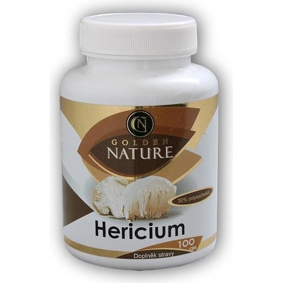 Golden Nature Hericium 30% polysacharidů 100 kapsúl