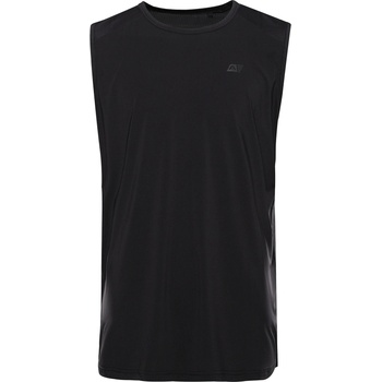 ALPINE PRO Мъжко бързосъхнещо потник с cool dry ALPINE PRO GELAD 3 black ALPINE PRO | Cheren | МЪЖЕ | XS