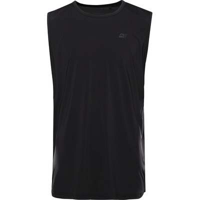 ALPINE PRO Мъжко бързосъхнещо потник с cool dry ALPINE PRO GELAD 3 black ALPINE PRO | Cheren | МЪЖЕ | XS