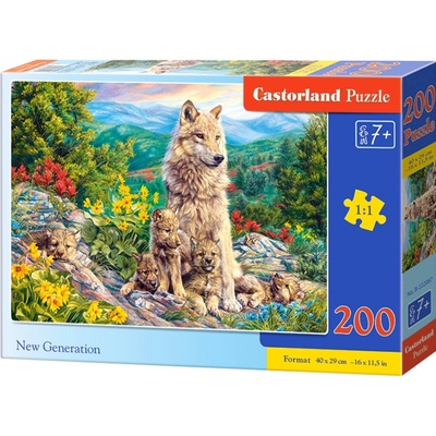 Castorland Пъзел Castorland от 200 части - Нова генерация (B-222087)