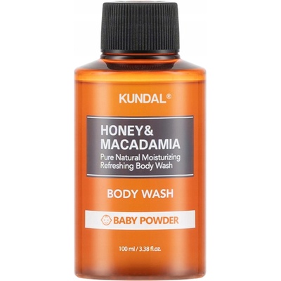 KUNDAL Sprchový gel Honey & Macadamia Pure Body Wash Baby Powder - 100 ml