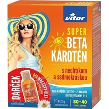 Vitar Revital Super Beta-karotén s nechtíkom a sedmikráskou 80 + 40 tabliet