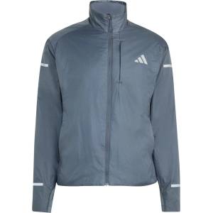 adidas Мъжко яке за бягане adidas ADI365 Running Light Warm Jacket Running jacket - Onix (028-0973-0113)