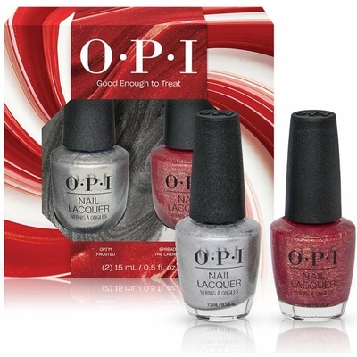 OPI Good Enough to Treat OPI Good Enough to Treat Nail Lacquer lak na nechty 15 ml + OPI Good Enough to Treat Nail Lacquer lak na nechty 15 ml kozmetická sada
