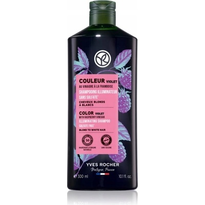 Yves Rocher šampon pro neutralizaci žlutých tónů vlasů Couleur Yves Rocher 300 ml