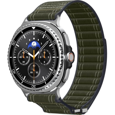 Spigen Текстилна каишка за Samsung Galaxy Watch 8 Classic 40мм, 44мм и 46мм - Spigen WBF0 Fabric Sport Band (зелен) (AMP10154)