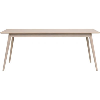 Rowico Home Obdélníkový jídelní stůl YUMI Whitewash 190 x 90 cm světle hnědá 119220