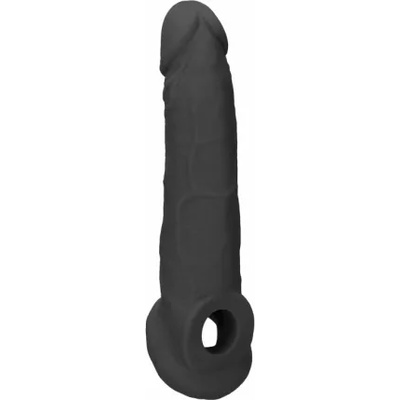 Shots Toys Пенис удължител и удебелител Realrock черен