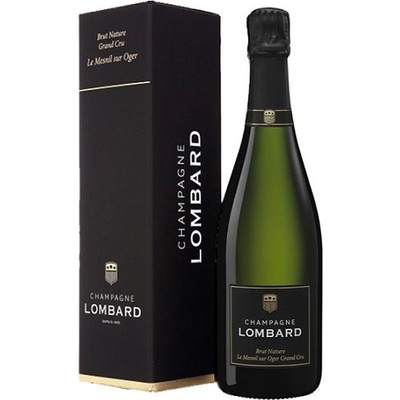 Champagne Lombard Le Mesnil sur Oger Grand Cru Brut Nature 12,5% 0,75 l (kazeta)