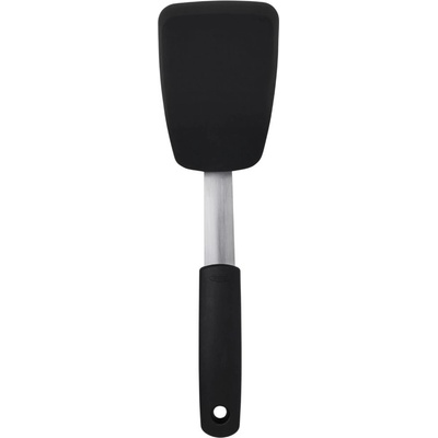Obracečka GOOD GRIPS 28 cm, černá, silikon, OXO