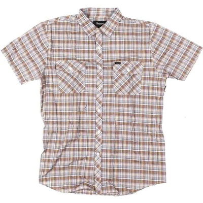 Brixton košela Memphis rust plaid