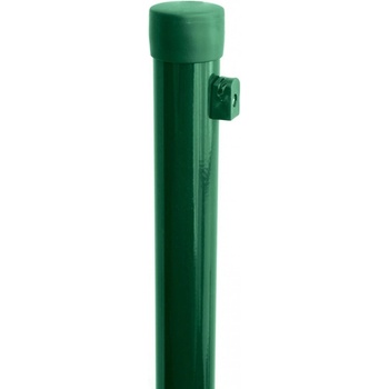 PILECKÝ Plotový stĺpik IDEAL Zn+PVC zelený, vr. príchytky, pr. 38 x 2300 mm