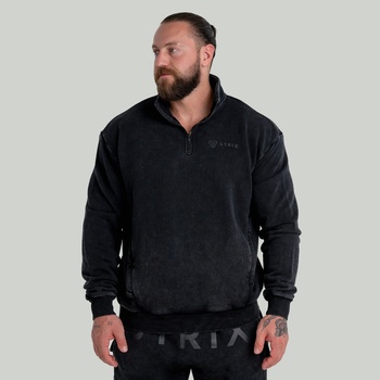 GymBeam STRIX Суичър Washed Black S
