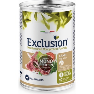 Exclusion Mediterraneo All Breeds lamb 400 g