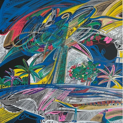 Luka Brase – Sri Lanka Maldives, 2024, 50x50cm