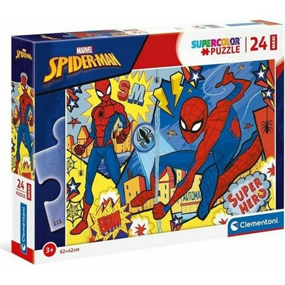CLEMENTONI Spiderman: Super Hero MAXI 24 dílků