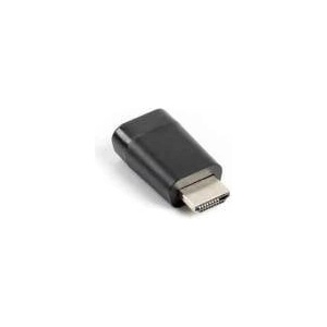 LANBERG adaptador hdmi-a macho a vga hembra ad-0016-bk, resolucion hasta 1920x1080