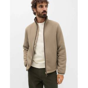 Marks & Spencer Плетена флийс яке Marks & Spencer бежова Marks & Spencer | Bezhov | МЪЖЕ | L REG