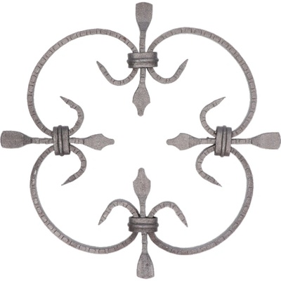 Kovářský ornament H 250 x L 250mm,10 x 5mm