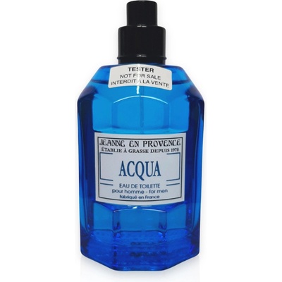 Jeanne en Provence Aqua toaletní voda pánská 100 ml tester