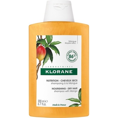 Klorane Avoine jemný šampón pre všetky typy vlasov 200 ml