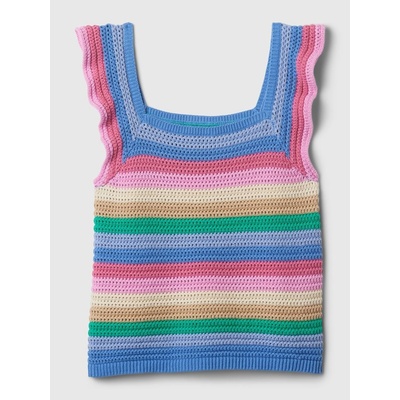 GAP 881472-00 dětský háčkovaný top barevná