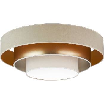 Duolla - LED Плафониера LUNETA LED/26W/230V Ø 60 см 4000K бежов/златист (DU606271)