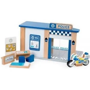 Bigjigs Toys - Дървено полицейско управление (T0503)