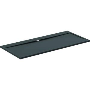 Ideal Standard i. life Ultra Flat S правоъгълно душ корито, наситено черно, 200x90 см (T5243FV)