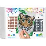 Pixelhobby Мозайка с пиксели XL, Pixelhobby, 40x50 пиксела - Тигър (28035)