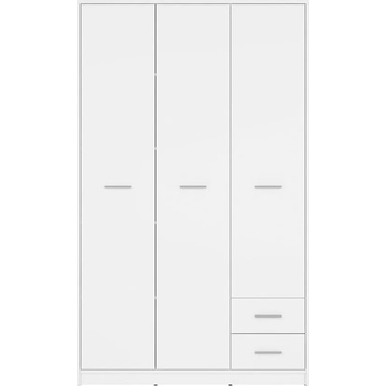 Image 1 of Black Red White Трикрилен гардероб nepo szf3d2s