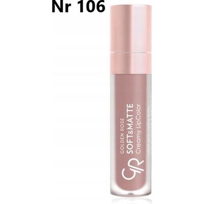 Golden Rose Rúž 106 matný tekutý 5,5 ml