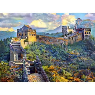 Bluebird Puzzle - Puzzle Great Wall of China - 1 000 piese
