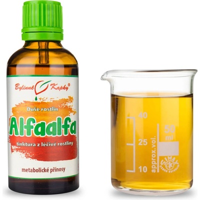 Bylinné kapky ALFAALFA kapky Duše rostlin tinktura 50 ml