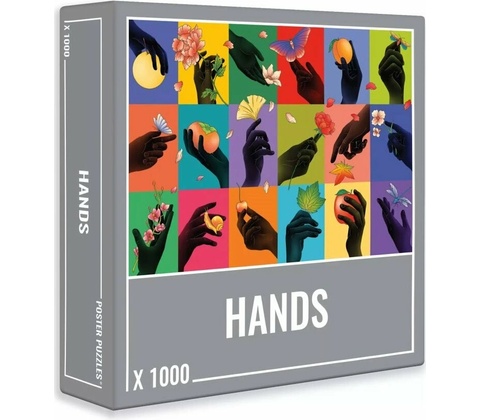 CLOUDBERRIES Hands 1000 dílků