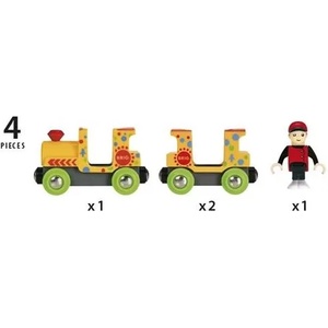 BRIO Дървено забавно влакче (33741)