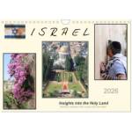 Calvendo ISRAEL (Wall Calendar 2026 DIN A4 landscape), CALVENDO 12 Month Wall Calendar | Calvendo, GT Color