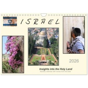 Calvendo ISRAEL (Wall Calendar 2026 DIN A4 landscape), CALVENDO 12 Month Wall Calendar | Calvendo, GT Color
