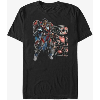ZOOT. Fan Marvel Iron Heart Black Panther: Wakanda Forever T-shirt ZOOT. Fan | Cheren | МЪЖЕ | L