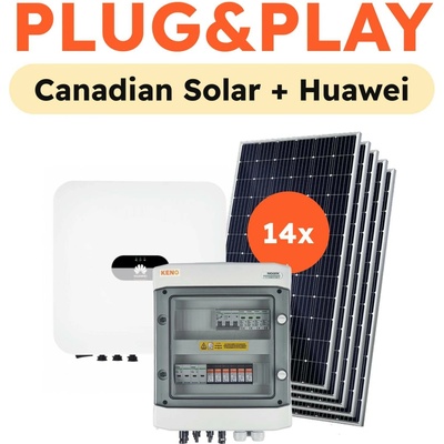 Plug&Play fotovoltaický set On-grid Huawei 8,4kWp