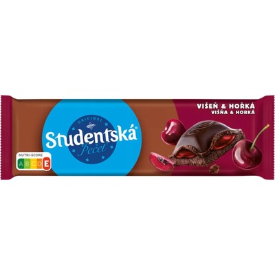 Orion Študentská čokoláda s čerešňami 225 g